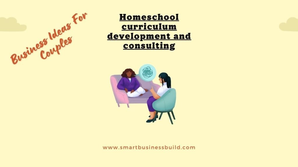 Homeschool curriculum development and consulting