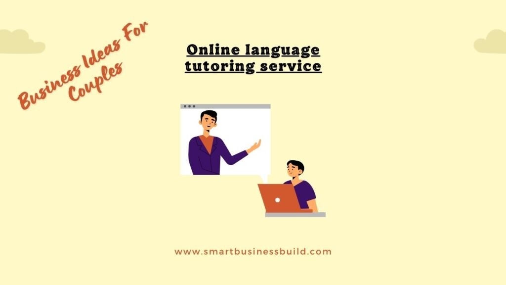 Online language tutoring service