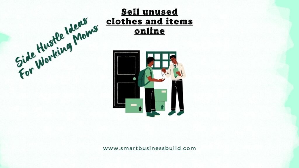 Sell unused clothes and items online