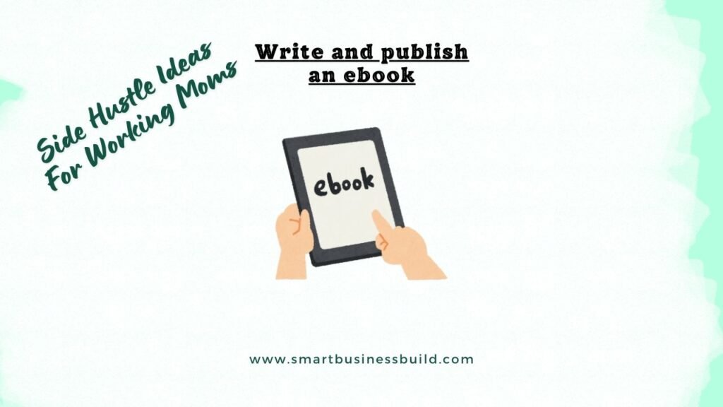 Write and publish an ebook